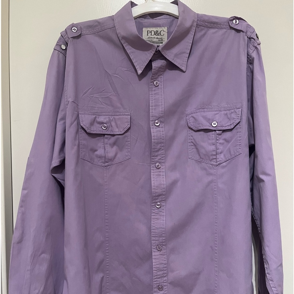 Men’s PD&C XL Long Sleeve Button Down